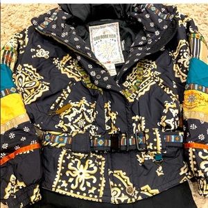 Obermeyer vintage ski onesie